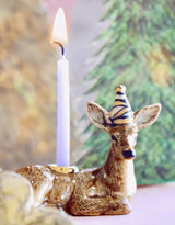 Camp Hollow caketopper-biche Porte-bougie en porcelaine - Cake Topper - Biche - Camp Hollow vendu par Veille sur toi