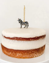 Camp Hollow caketopper-zebre Porte-bougie en porcelaine - Cake Topper - Zèbre - Camp Hollow vendu par Veille sur toi
