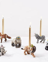 Camp Hollow caketopper-zebre Porte-bougie en porcelaine - Cake Topper - Zèbre - Camp Hollow vendu par Veille sur toi