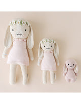 Cuddle + kind BBYBUNPK003 Peluche - Bébé lapin 7"- Rose - Cuddle + kind vendu par Veille sur toi