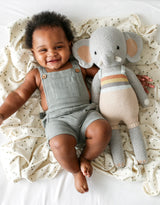 Cuddle + kind Peluche - Evan l'éléphant - Cuddle + kind vendu par Veille sur toi