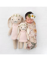 Cuddle + kind Peluche - Hannah la lapine Rose - Cuddle + kind vendu par Veille sur toi