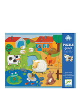Djeco DJ07117 Casse-tête géant - Tactiloferme - Djeco vendu par Veille sur toi