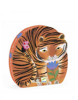 Djeco DJ07201 Casse-tête silhouette - Balade du tigre - Djeco vendu par Veille sur toi