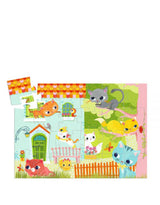 Djeco DJ07207 Casse-tête silhouette - Pachat et ses amis - Djeco vendu par Veille sur toi