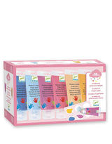 Djeco DJ09000 Ensemble de 6 tubes peinture à doigts - Sweet - Djeco vendu par Veille sur toi