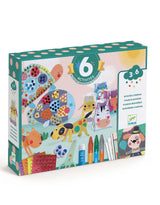 Djeco DJ09293 Coffret multi-activités - Les animaux et leurs maisons - Djeco vendu par Veille sur toi