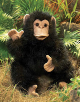 Folkmanis 2877 Marionnette - Bébé chimpanzé - Folkmanis vendu par Veille sur toi