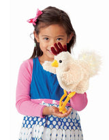 Folkmanis 3030 Marionnette - Poule Funky - Folkmanis vendu par Veille sur toi