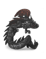 Folkmanis 3163 Marionnette à doigt - Dragon Wristlet Midnight - Folkmanis vendu par Veille sur toi