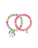 Girl Nation GN-J824B Duo de bracelets - Souhaits de licorne - Girl Nation vendu par Veille sur toi