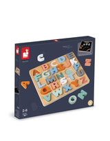 Casse tête en bois - Alphabet - Janod marque  Janod vendu par Veille sur toi