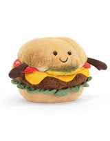 Jellycat A2BU Peluche - Hamburger Amuseable - Jellycat vendu par Veille sur toi