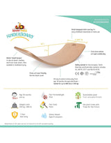 Planche d'équilibre - Naturel - Kinderfeets Default marque  Kinderfeets vendu par Veille sur toi