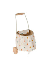 Maileg 11-2302-00 Chariot à pois intérieur beige - Mini - Maileg vendu par Veille sur toi