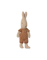 Maileg 16-1023-00-ambree Lapin oreilles dressées - Barboteuse lignée ambrée - Maileg vendu par Veille sur toi