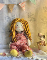 Moulin Roty 710537 Poupée de chiffon - Vanille les rosalies - Moulin Roty vendu par Veille sur toi