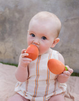 Oli & Carol L-PEACH-UNIT Jouet de dentition - Pêche - Oli & Carol vendu par Veille sur toi