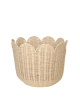 Olli Ella OEKBAS-TUL-CH-O Panier tulipe en rotin naturel - Olli Ella vendu par Veille sur toi
