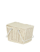 Olli Ella Panier Piki en rotin - Chalk - Olli Ella Default vendu par Veille sur toi