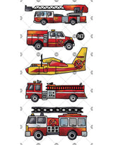 Pico PICO-290 Tatouage - En sécurité avec les pompiers - Pico vendu par Veille sur toi