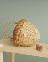 Sac noisette en rotin - Olli Ella marque  Olli Ella vendu par Veille sur toi
