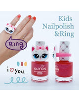 Suyon SUYON-BUNNY Vernis à ongles avec bague - Lapin - Fushia - Suyon vendu par Veille sur toi