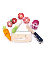 Tender Leaf Toys TL8274 Ensemble planche à découper - Mini chef - Tender Leaf Toys vendu par Veille sur toi