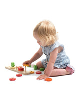 Tender Leaf Toys TL8407 Jeu à empiler - Compter les carottes - Tender Leaf Toys vendu par Veille sur toi