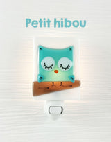 Veilleuse - Petit hibou - Turquoise - Veille sur toi marque  Veille sur toi vendu par Veille sur toi