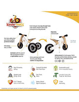Vélo d'équilibre Tiny Tot PLUS 2 en 1 - Blanc Default marque  Kinderfeets vendu par Veille sur toi
