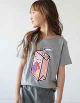 Whistle & Flute T-shirt boîte de jus kawaii - Enfant - Whistle & Flute vendu par Veille sur toi